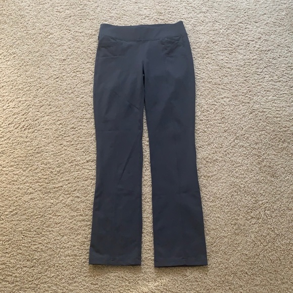 Athleta Metro Classic Gray Yoga Pants - Picture 2 of 9